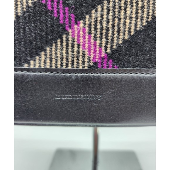 BURBERRY Mini Plaid Wool Alma Handbag 156BURXHA - Picture 2 of 15